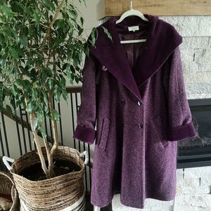 Jimmy Hourigan wool swing coat